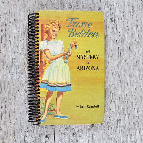 Vintage Notebook. Trixie Belden and Mystery in Arizona. - Curated Living